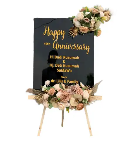 Papan Bunga Akrilik Purbowono